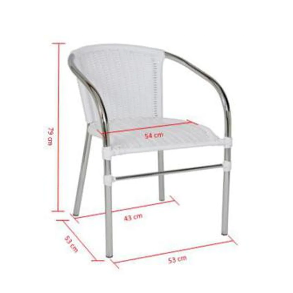 Cadeira Arte Ratan com braço - Imagem 4